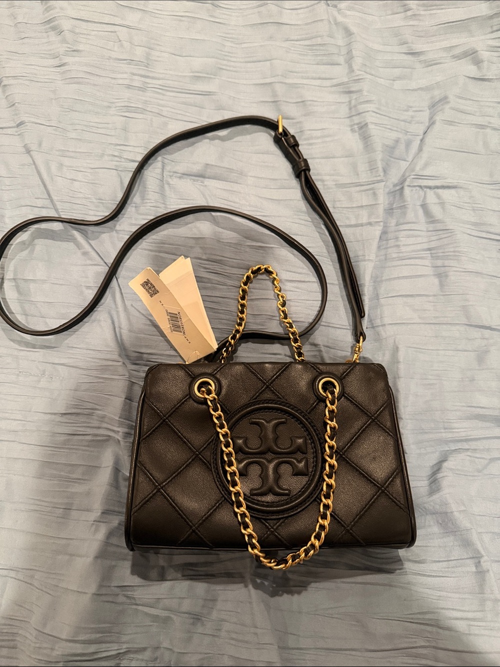 Tory Burch Fleming Soft Mini Chain Tote